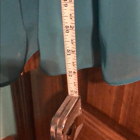 After Six Teal Bridesmaids/Formal Dress - Picture 6 of 10